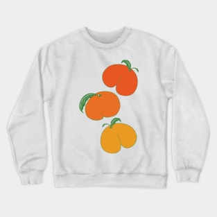 Plump Peaches Butts Crewneck Sweatshirt